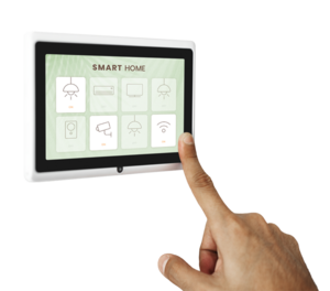 Bedienbares Wandpanel mit Touchscreen